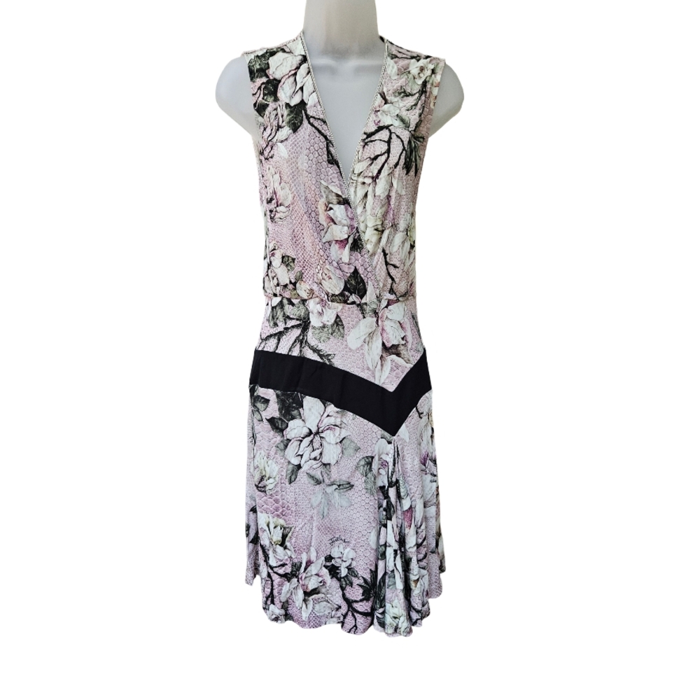 Just Cavalli sleeveless printed dress